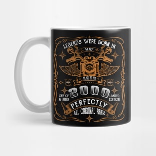 Legends Born In May 2000 21st Birthday Gift Mug